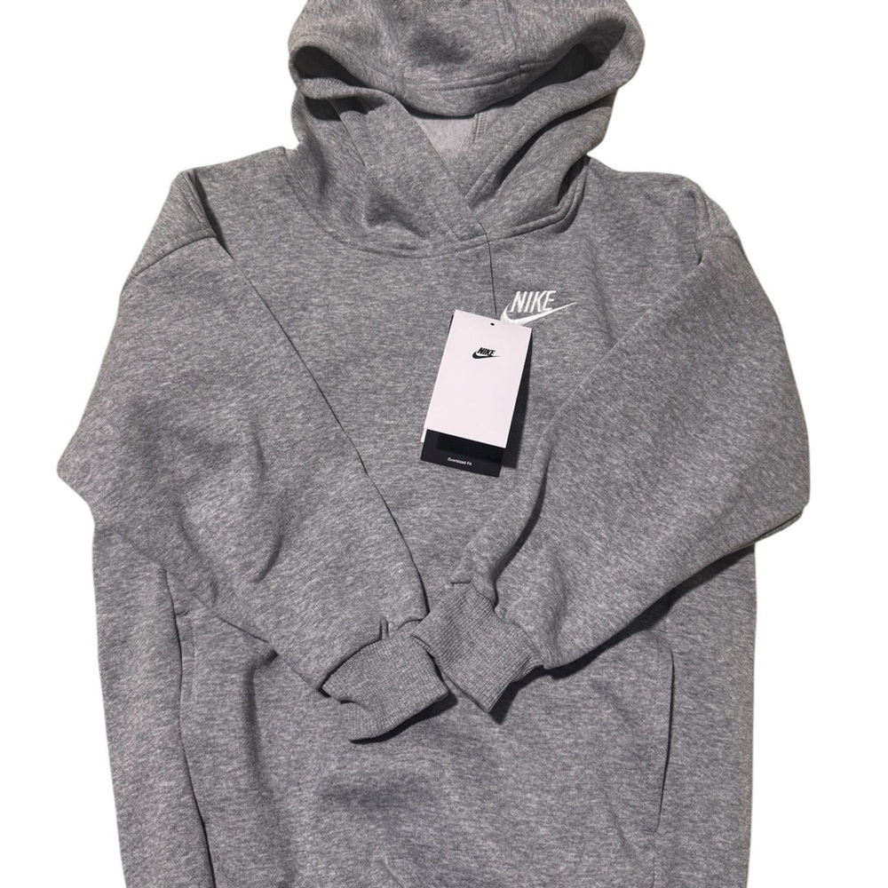 Nike Men's Gray Hoodie